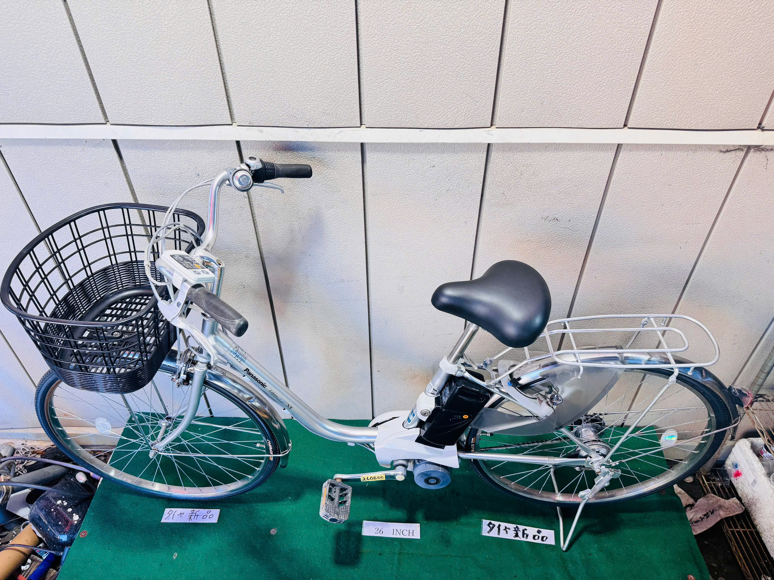 パナソニック電動アシスト ・中古自転車 ・安い自転車 260805 - 画像 (3)
