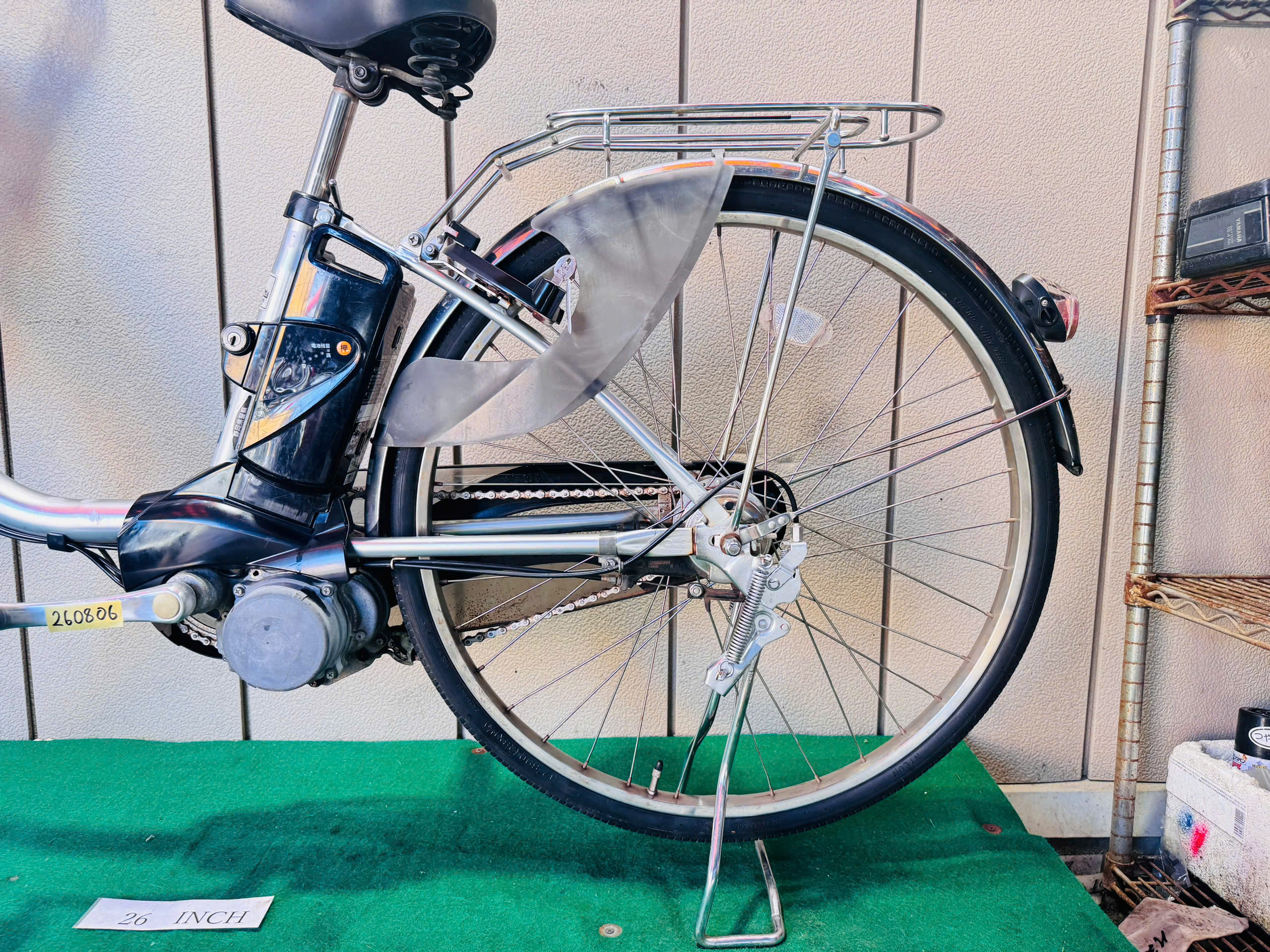 パナソニック電動アシスト ・中古自転車 ・安い自転車 260806 - 画像 (5)