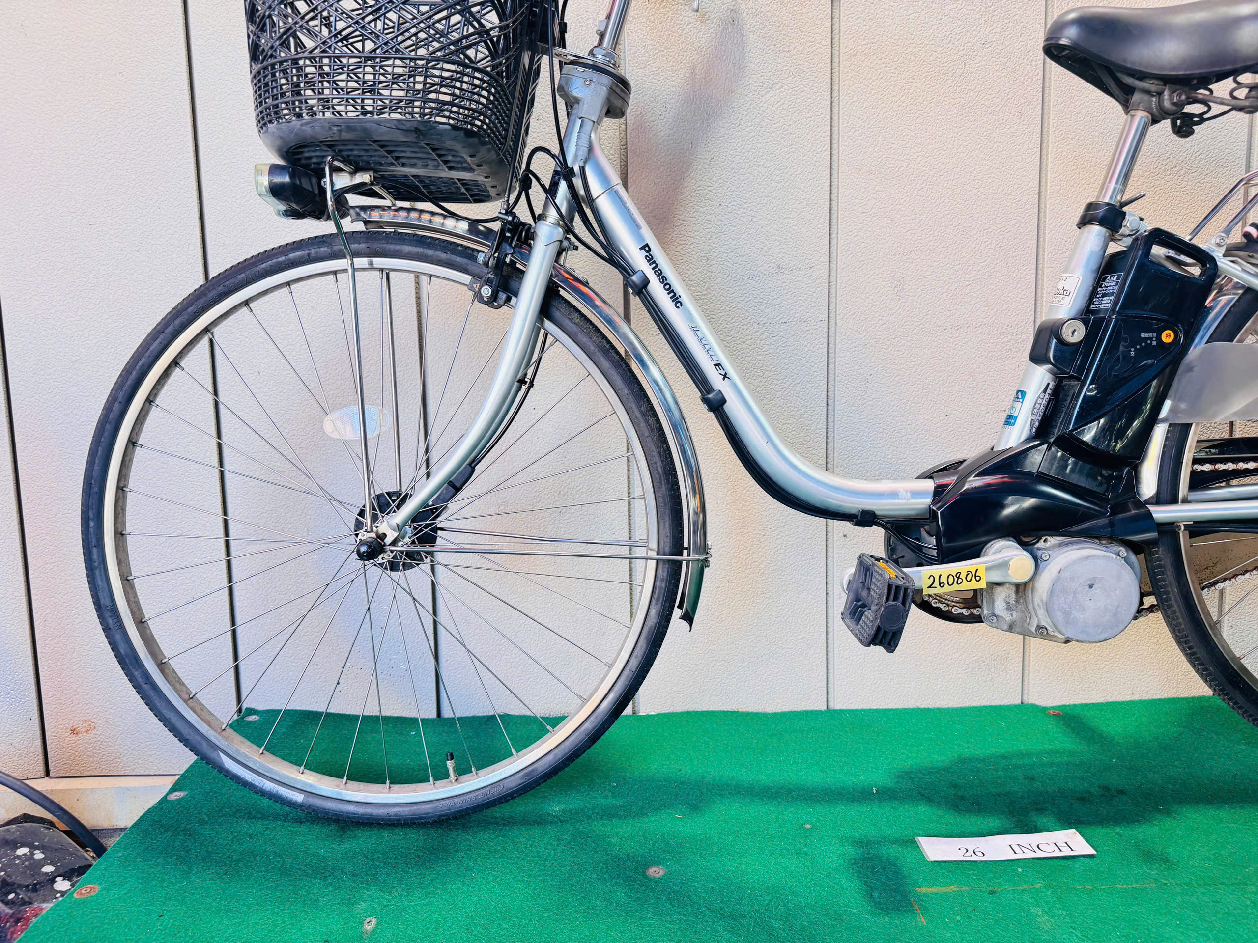 パナソニック電動アシスト ・中古自転車 ・安い自転車 260806 - 画像 (4)