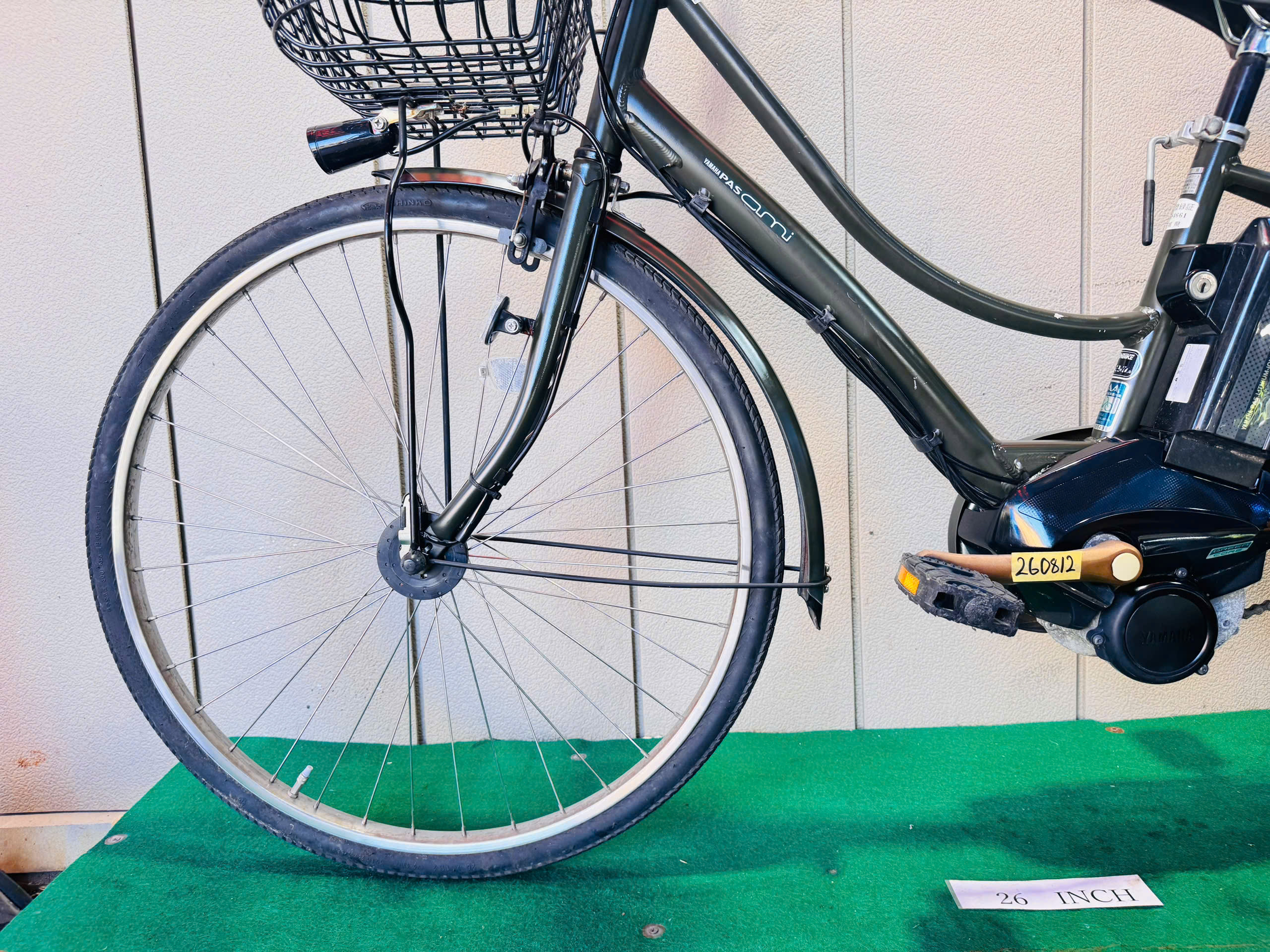ヤマハ Pas ami 電動アシスト ・中古自転車 ・安い自転車 260812 - 画像 (4)