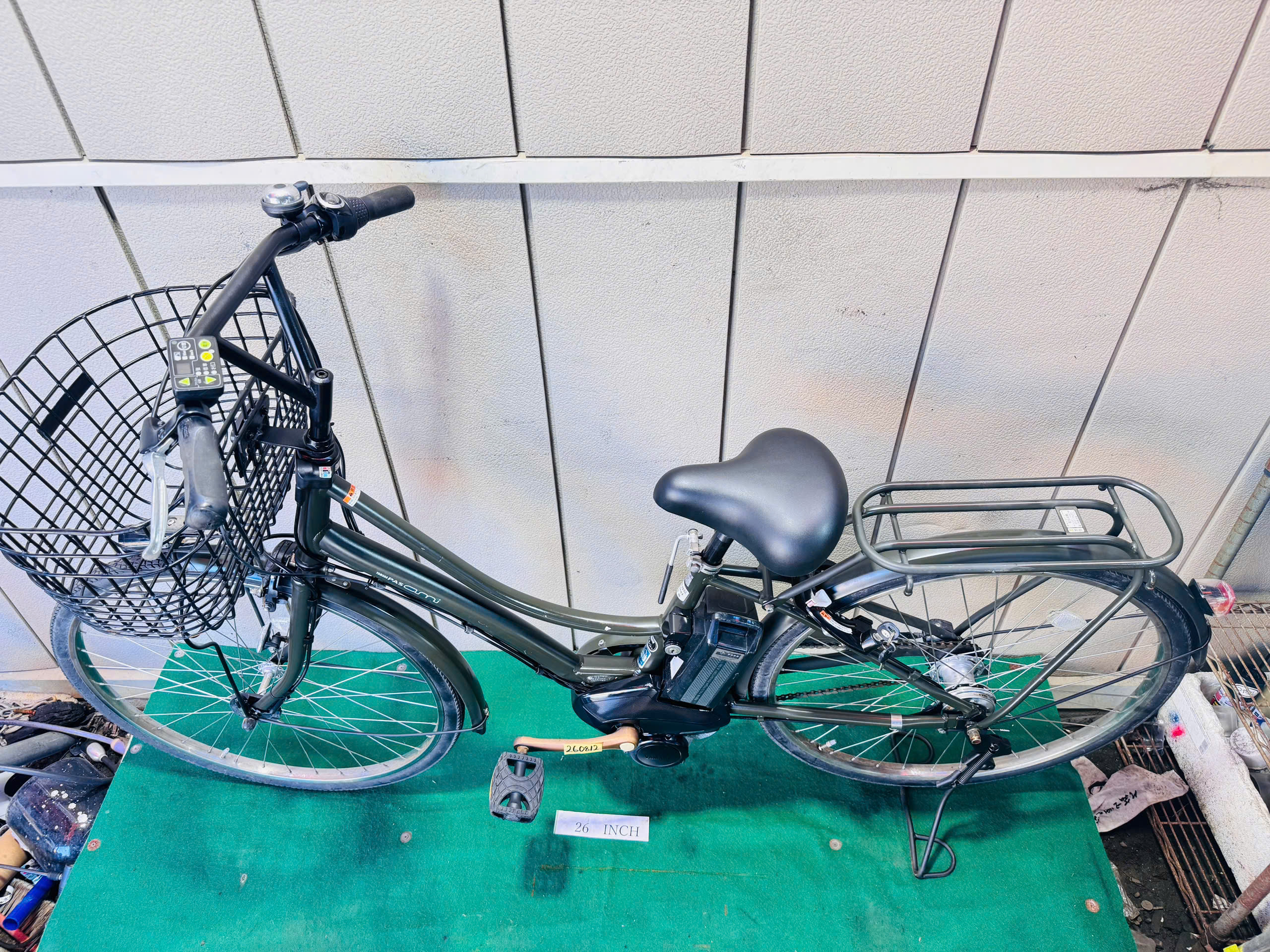 ヤマハ Pas ami 電動アシスト ・中古自転車 ・安い自転車 260812 - 画像 (3)